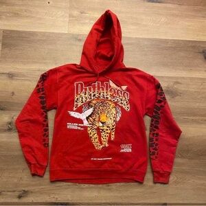 Red Ruthless Pacsun hoodie size M